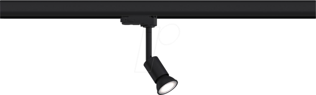 PLM 95529 - ProRail3 Schienenspot Purell, GU10, max. 10 W, dimm, schwarz