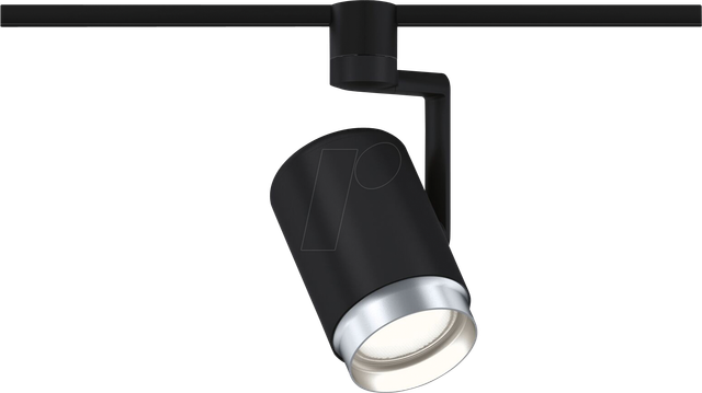 PLM 96985 - URail Schienenspot Asthene, E27, max. 50 W, dimm, schwarz