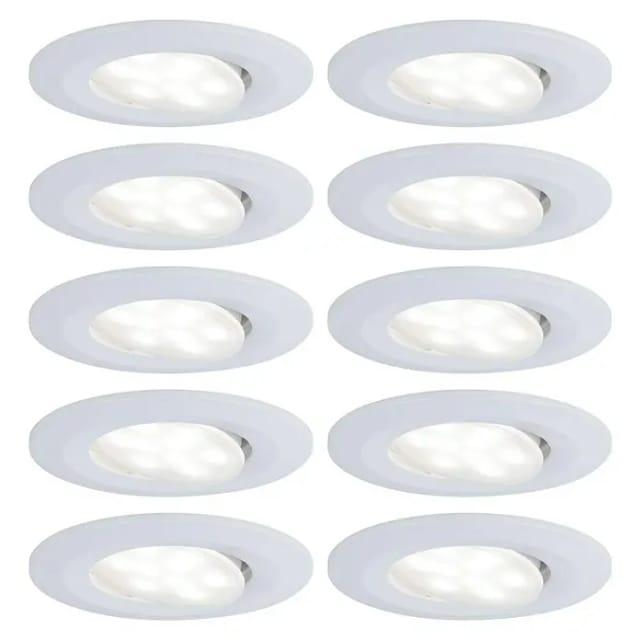 PLM 99922 - Einbauleuchte LED Calla 10 x 6 W, 4000 K, weiß matt