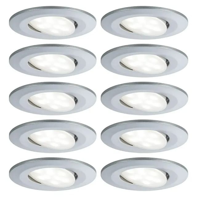 PLM 99923 - Einbauleuchte LED Calla 10 x 6 W, 4000 K, chrom