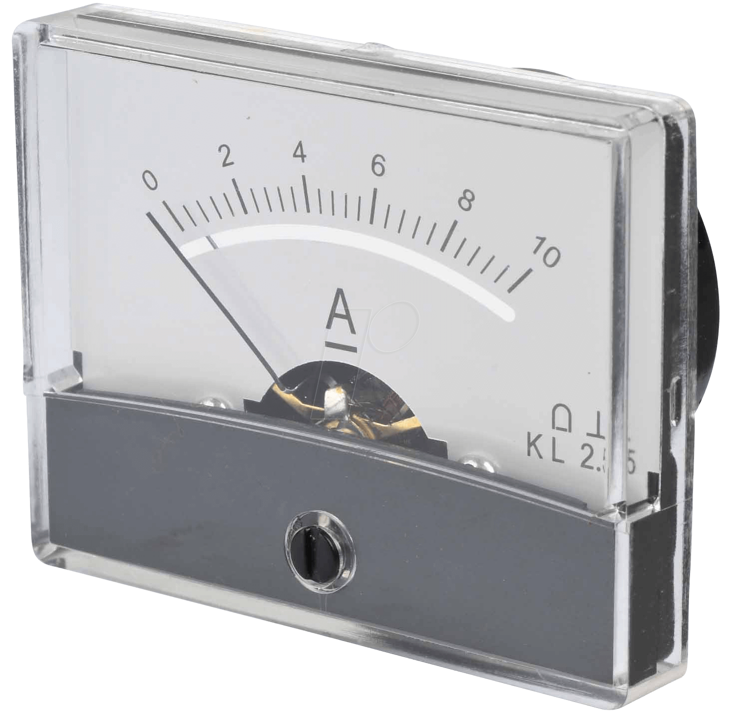 PM 2-10A - Drehspul-Messwerk, 10 A, 60x46 mm