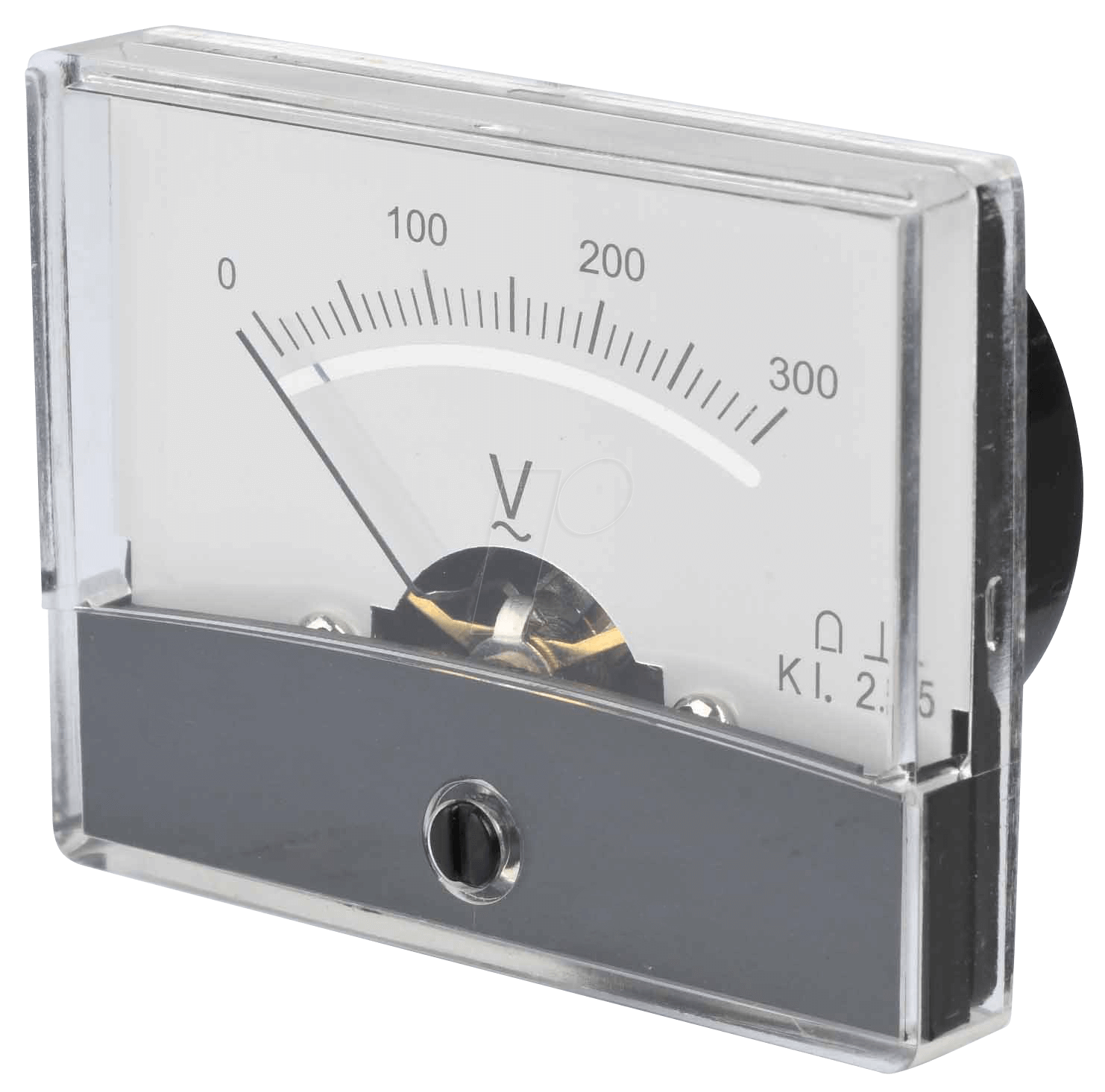 PM 2-300V AC - Drehspul-Messwerk, 300 V AC, 60x47 mm