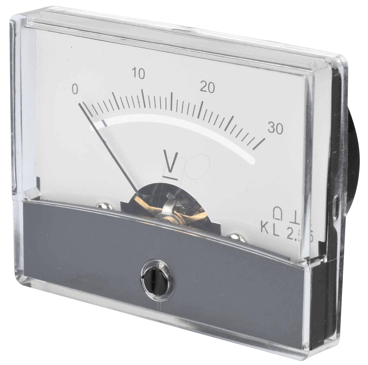 PM 2-30V - Drehspul-Messwerk, 30 V, 60x46 mm