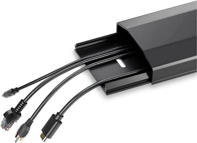 PM-CCP-050B - Kabelkanal für Wandmontage, 0,5 m, schwarz