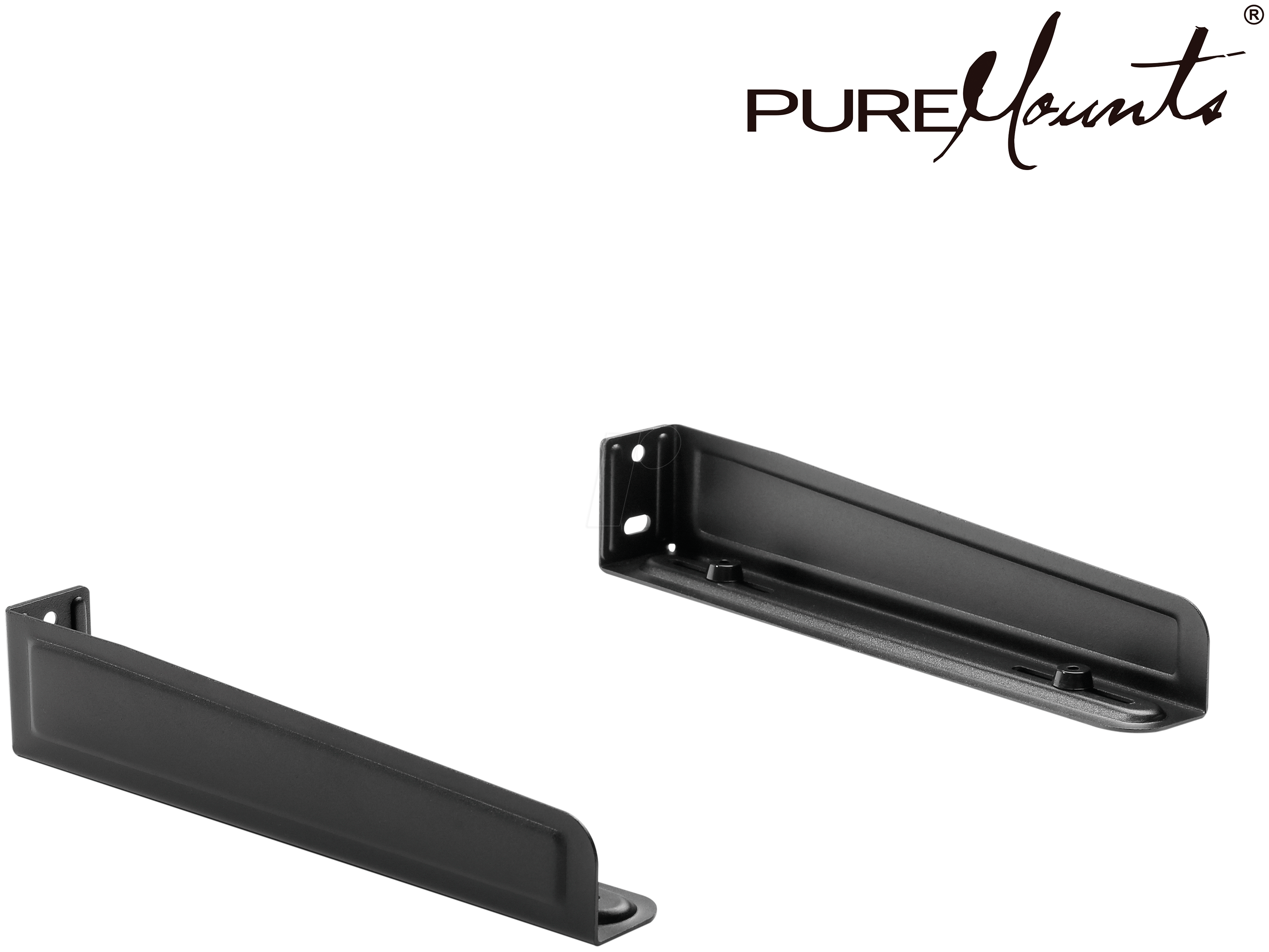 PM-MWH-04 - Halterung für Mikrowelle, bis 35 kg, schwarz
