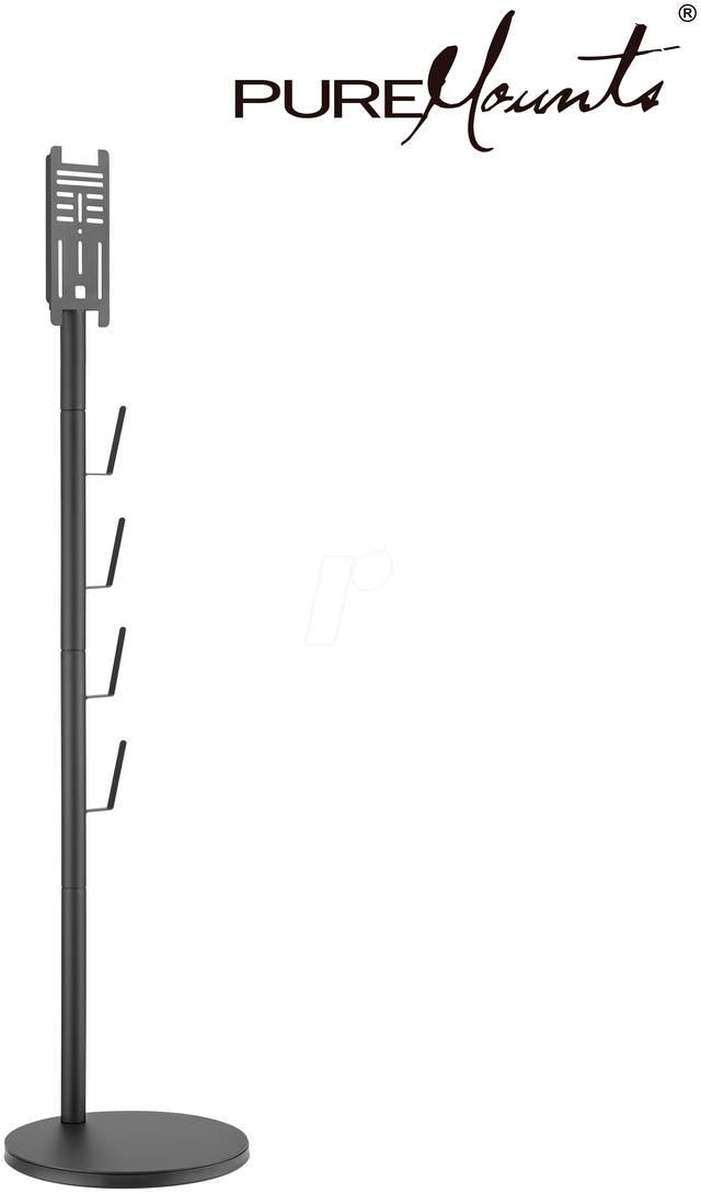 PM-VAC-80 - Puremounts Staubsaugerständer universell, schwarz