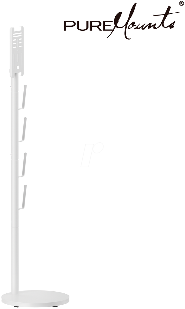 PM-VAC-81 - Puremounts Staubsaugerständer universell, weiß