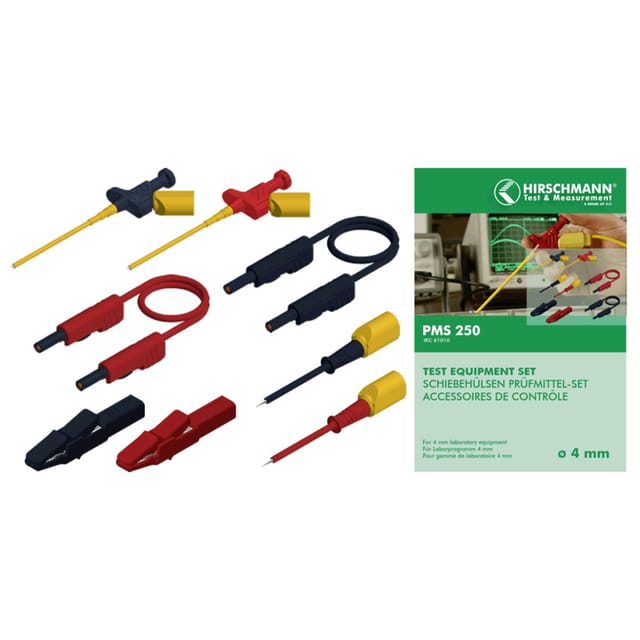 PMS 250 - Prüfmittel-Set, 8-teilig, Schiebhülsen-System