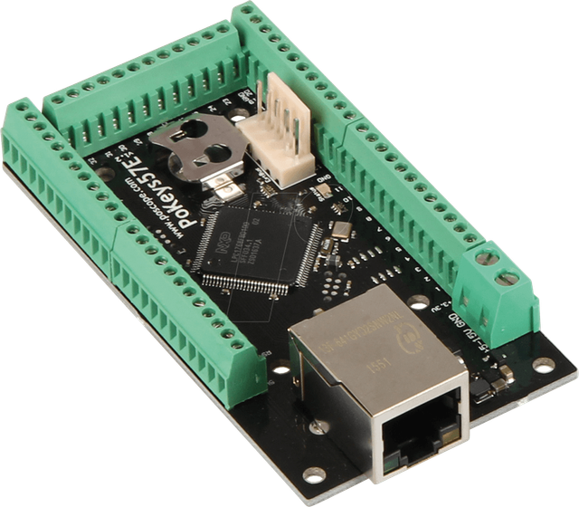 POKEYS57E - PoKeys 57E - Programmierbares GPIO-Modul mit Ethernet