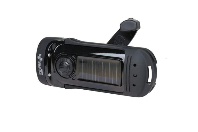 PP BARRACUDA - Dynamo-Solar-Taschenlampe