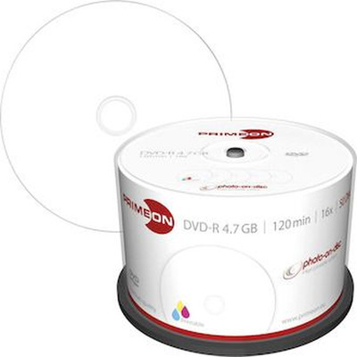 PRIM 2761204 - DVD-R 4.7GB/120Min, 50-er Cakebox