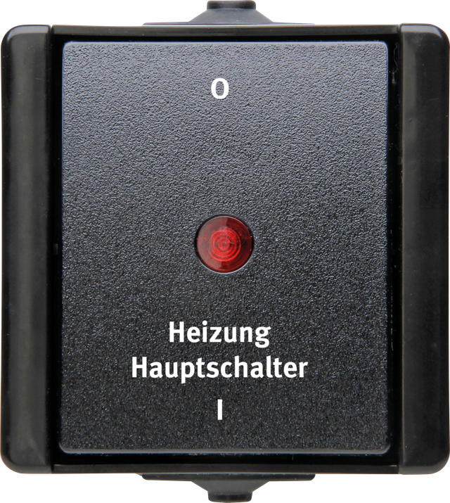 PROAQA 541305008 - proAQA - Heizungshauptschalter, schwarz