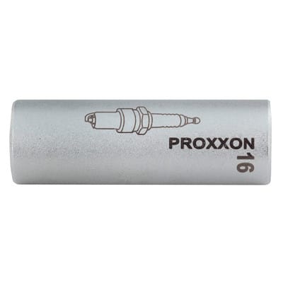 PROXXON 23396 - Steckschlüssel-Einsatz, Außensechskant, 1/2'', 21mm , Zündkerze