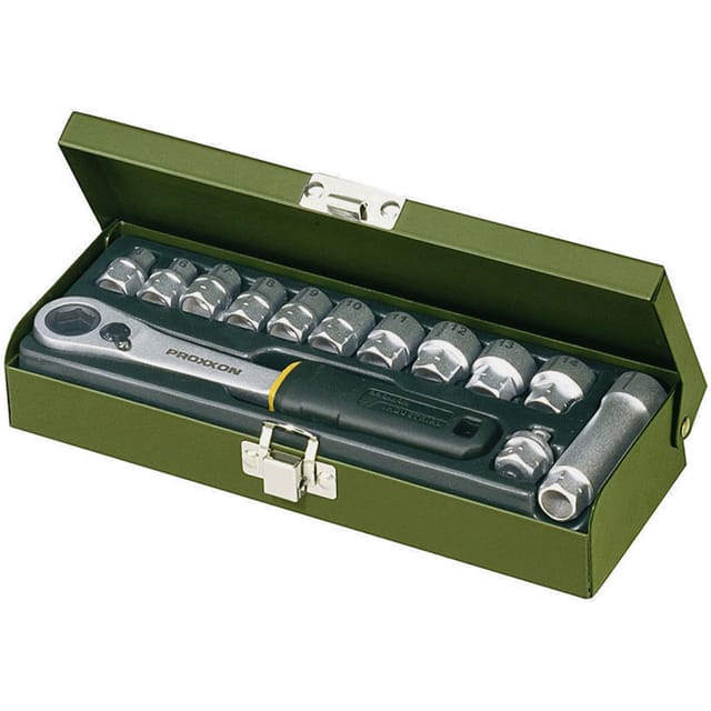 PROXXON 23602 - Werkstatt-Spezialsatz, 13-tlg., 1/4''