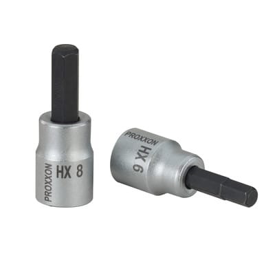 PROXXON 23581 - Steckschlüsseleinsatz, HX 10 mm, 3/8´´