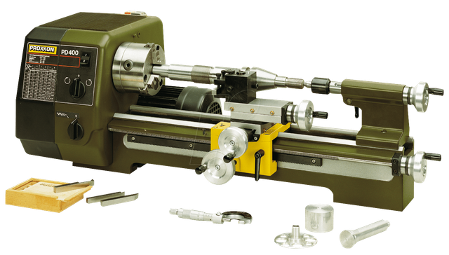 PROXXON 24400 - Drehmaschine, MICROMOT, PD 400, 550 W