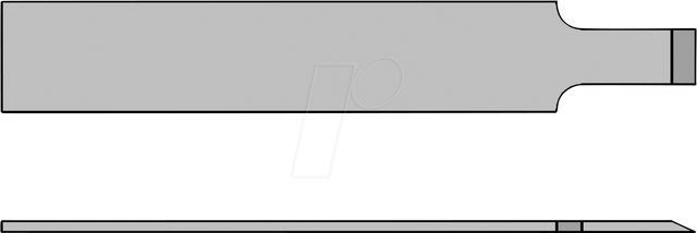 PROXXON 27304 - Schaber für MSC, 2 Stück