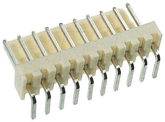 PSS 254/2W - Printstecker, Einzelstecker, gewinkelt, 2-polig