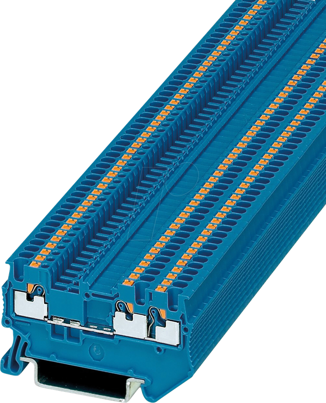PT 1,5 TWIN BU - Durchgangsklemme, PT 1,5/S-Twin blau