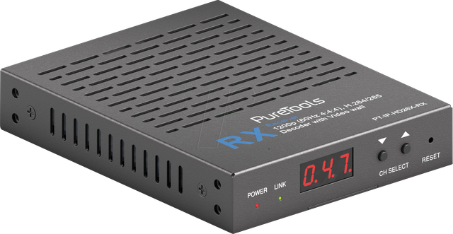 PT-IP-HD26X-RX - HDMI IP Receiver, H.264 / 265 mit Videowand