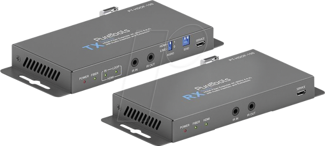 PT-HDOF-100 - HDMI Extender Set, Singlemode-Glasfaser