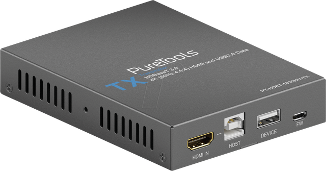 PT-HDBT1020HU-TX - HDBaseT Transmitter, HDMI, 4x USB 2.0, 4K 60 Hz 80/100 m