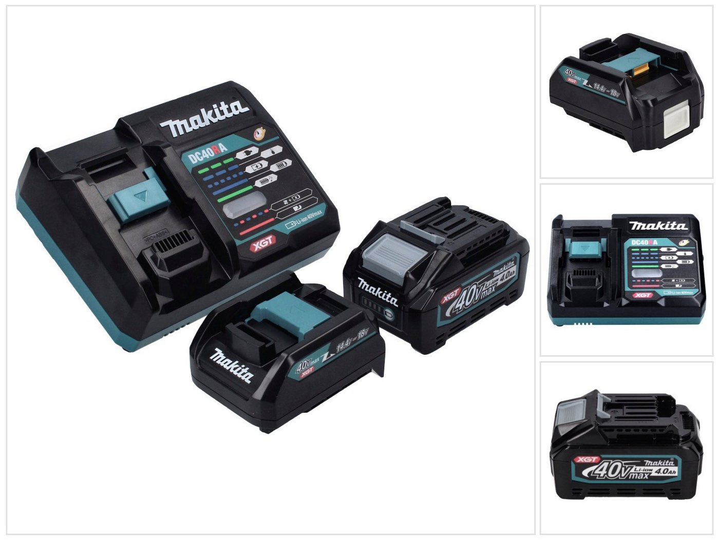 Makita Power Source Kit 40 V max. mit 1x BL 4040 Akku 4,0 Ah XGT Akkupacks Bild 3
