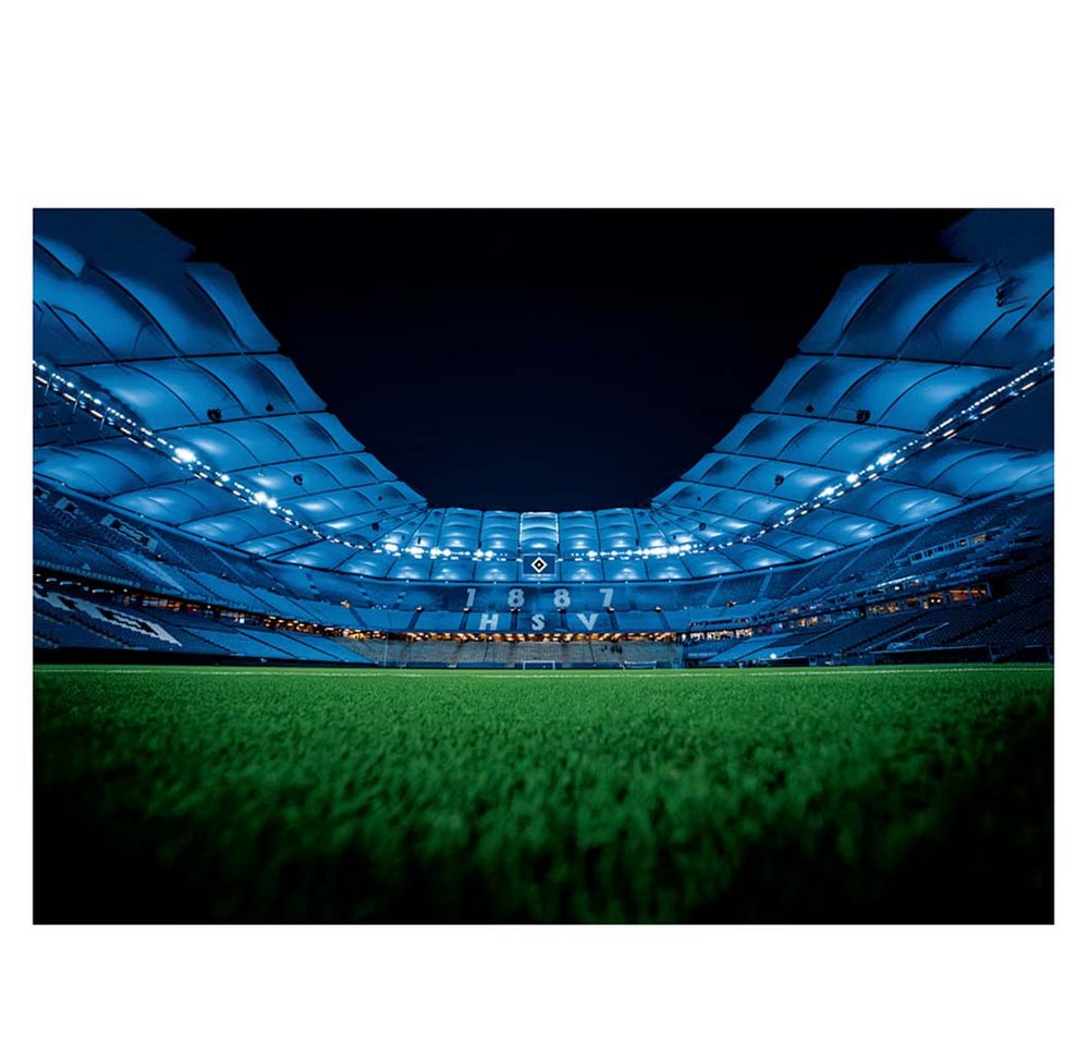 HSV Fahne HSV Wandfahne Stadion 120 x 80 Bild 3