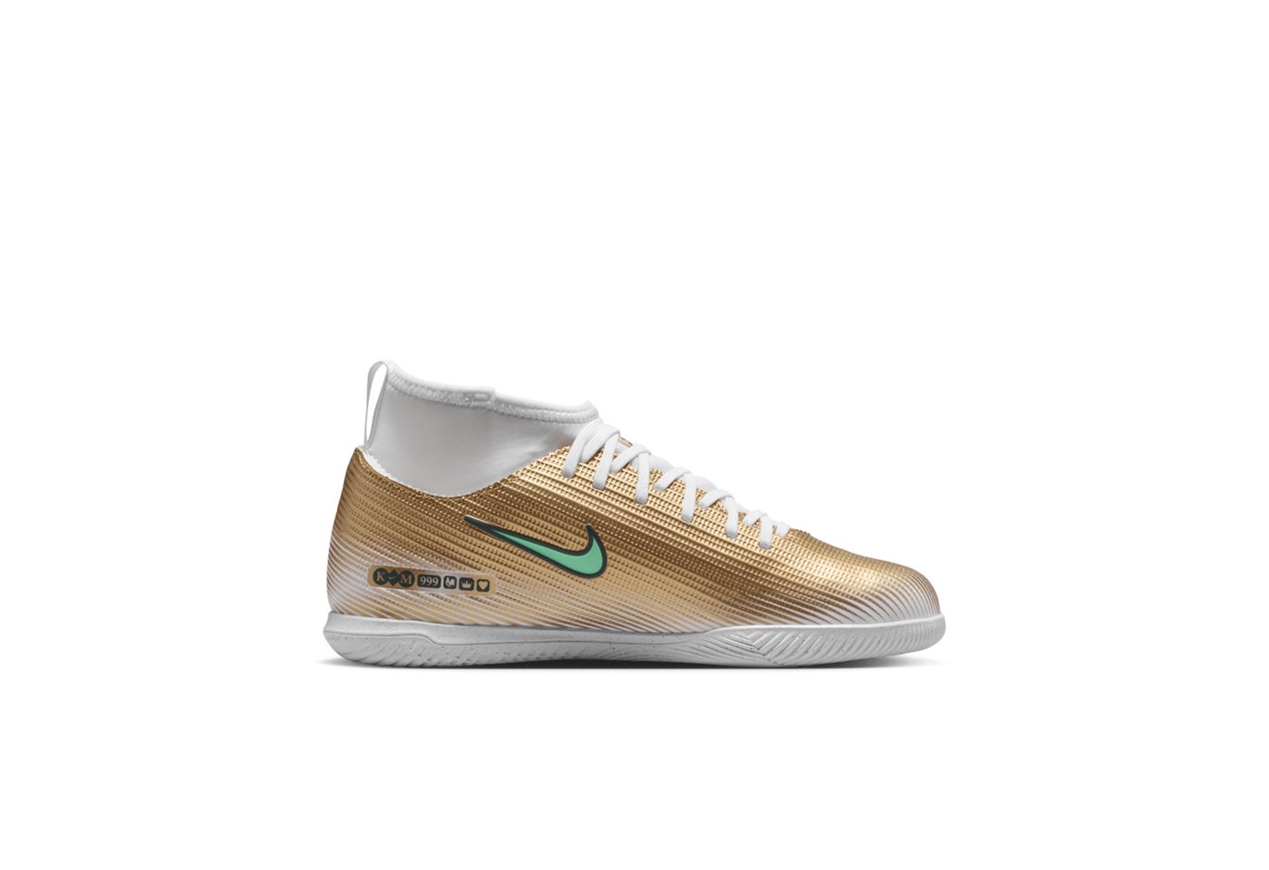 Nike JR MERCURIAL SUPERFLY 11 CLUB IC KM Fußballschuh Indoor Sohle geeignet für Hallenböden Bild 2