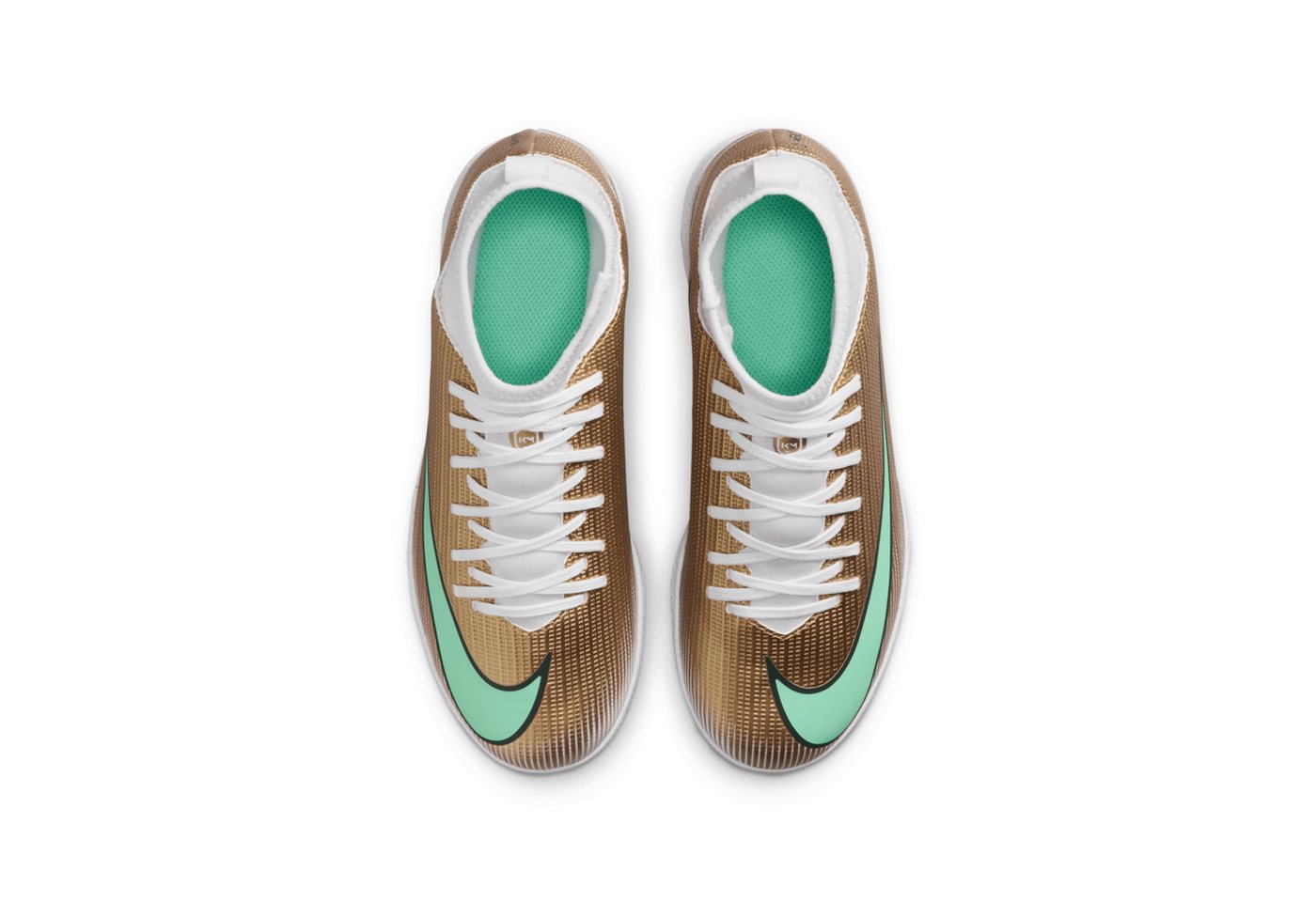 Nike JR MERCURIAL SUPERFLY 11 CLUB IC KM Fußballschuh Indoor Sohle geeignet für Hallenböden Bild 5