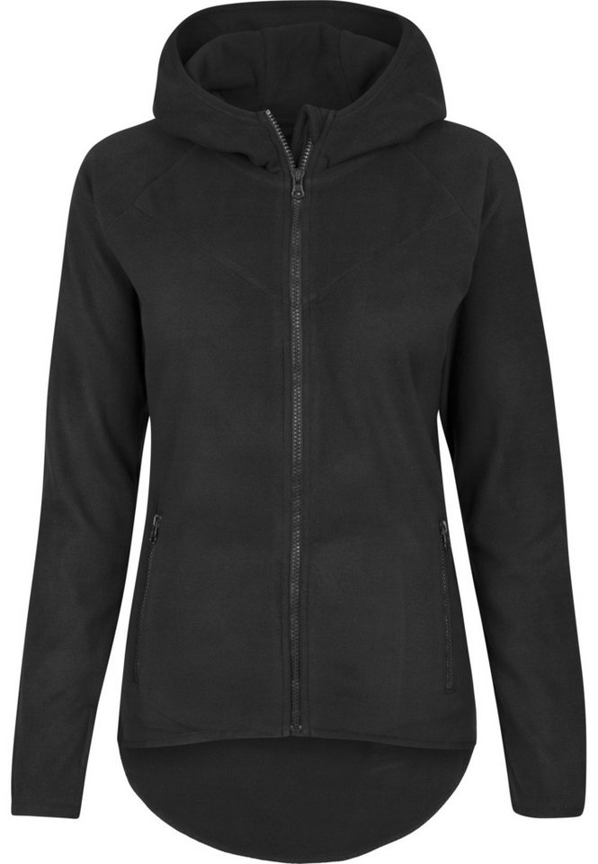 URBAN CLASSICS Funktions-Kapuzensweatjacke Urban Classics Ladies Polar Fleece Zip Hoody Bild 3