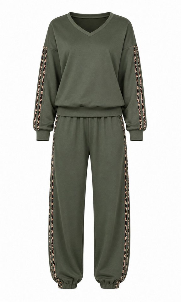 simaranda Jogginganzug Damen Jogginganzug 109 36-42 Olive
