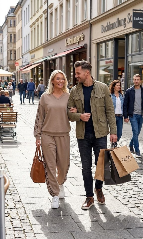 simaranda Jogginganzug Damen Jogginganzug 109 36-42 Schlamm Bild 5