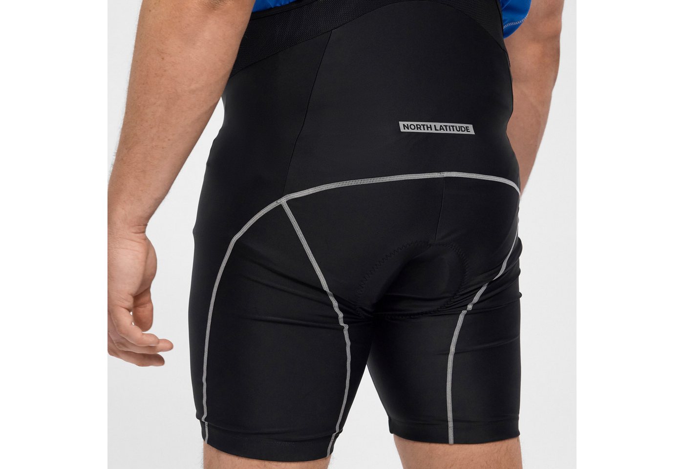 north 56 4 Radlerhose North Latitude schwarz Radhose Übergröße