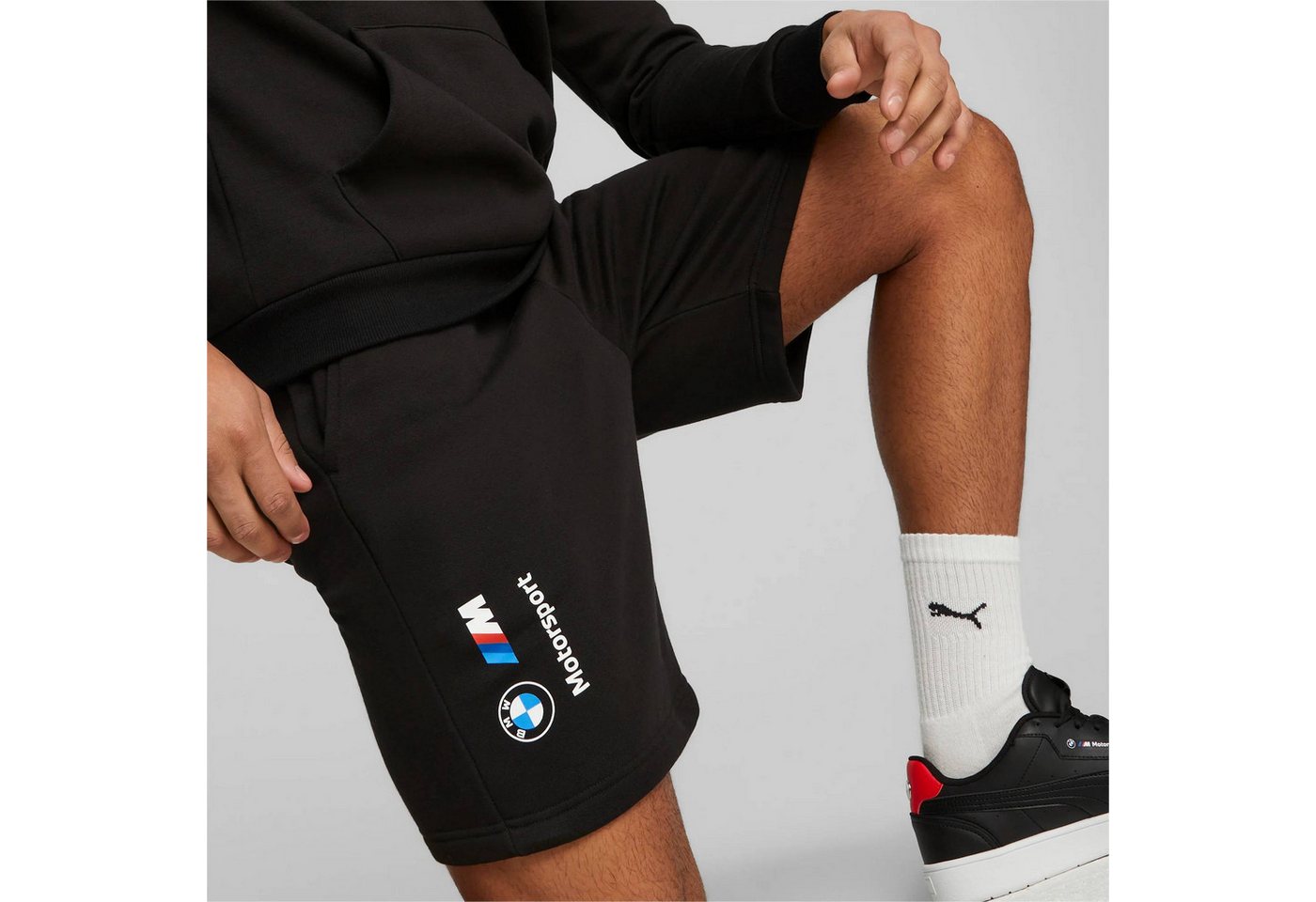 BMW Trainingshose BMW M Motorsport Shorts "M Motorsport" Puma - schwarz