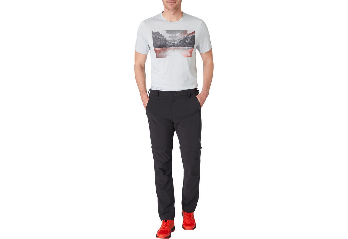 McKINLEY Outdoorhose He.-Abzipphose Malloy II M BLACK NIGHT Bild 3