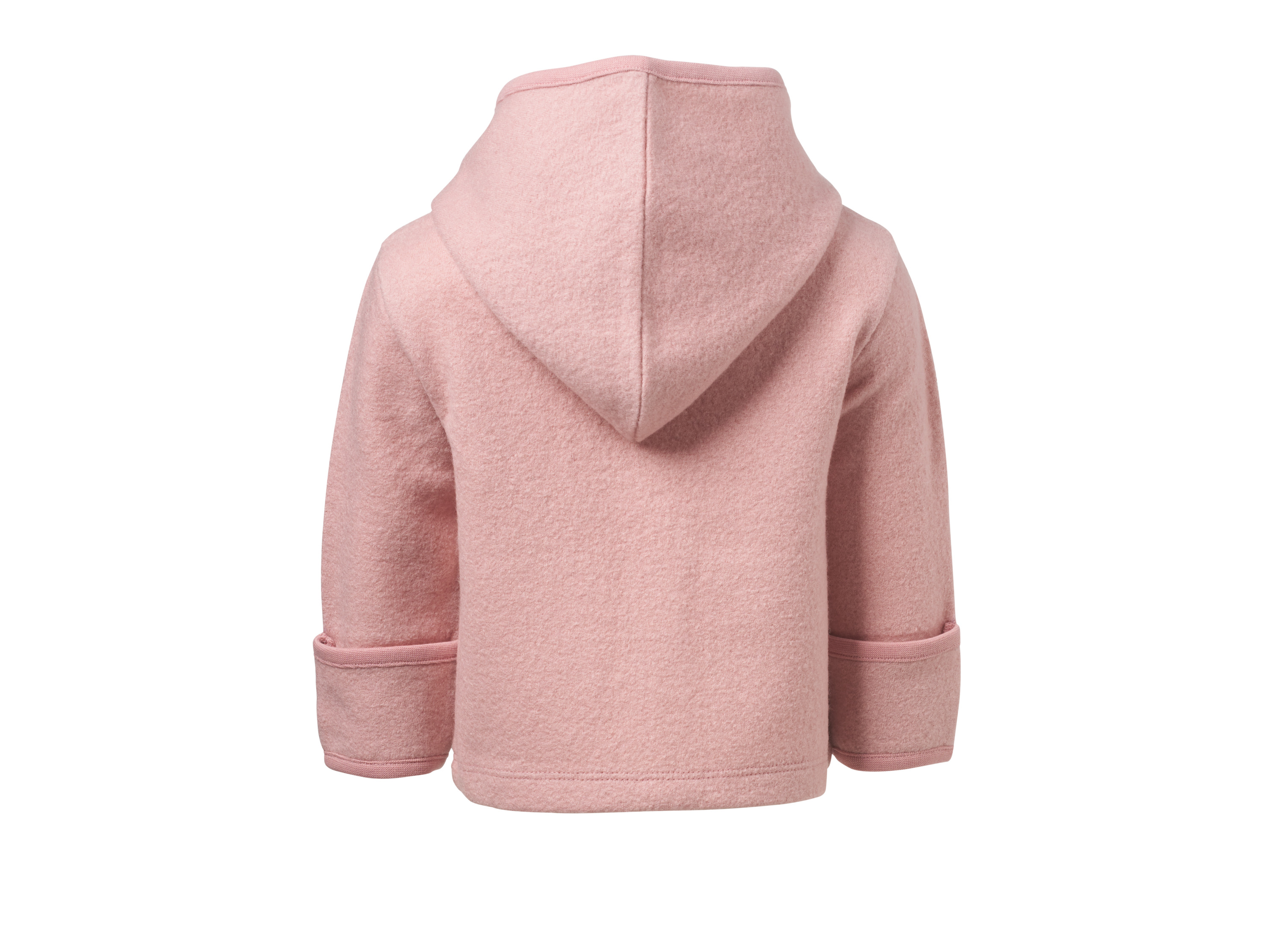 LUPILU® Premium Baby Wollwalk-Jacke (Rosa, 86/92) Bild 3