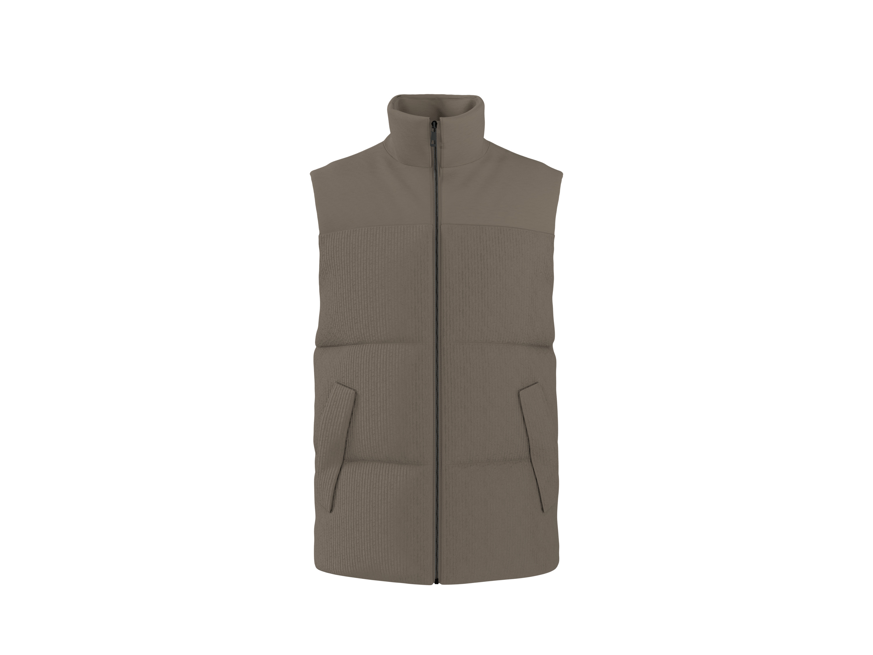 ESMARA MEN Herren Cordweste (Beige, M (48/50))