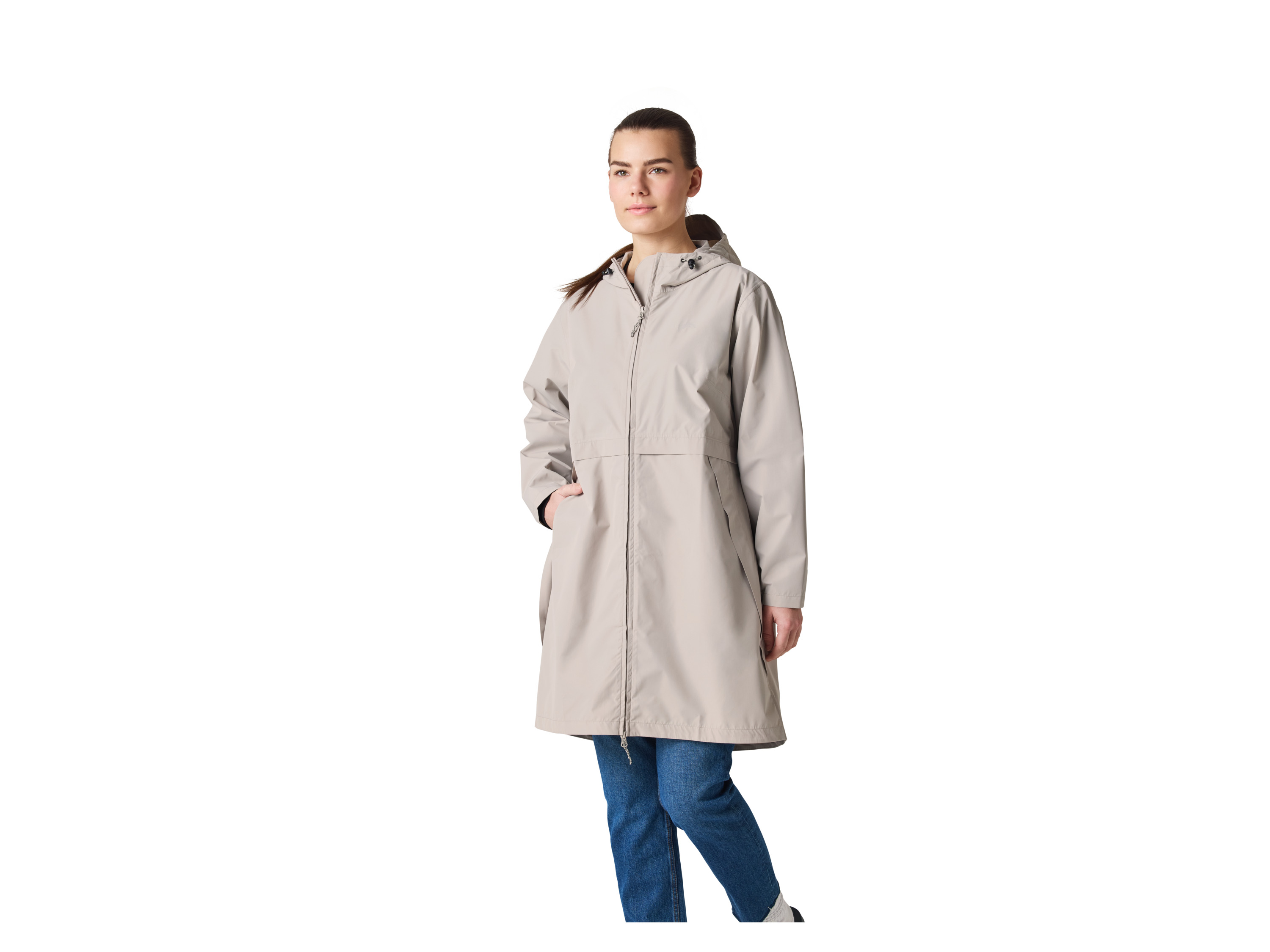 CRIVIT Damen Regenparka (Grau, S(36/38)) Bild 2
