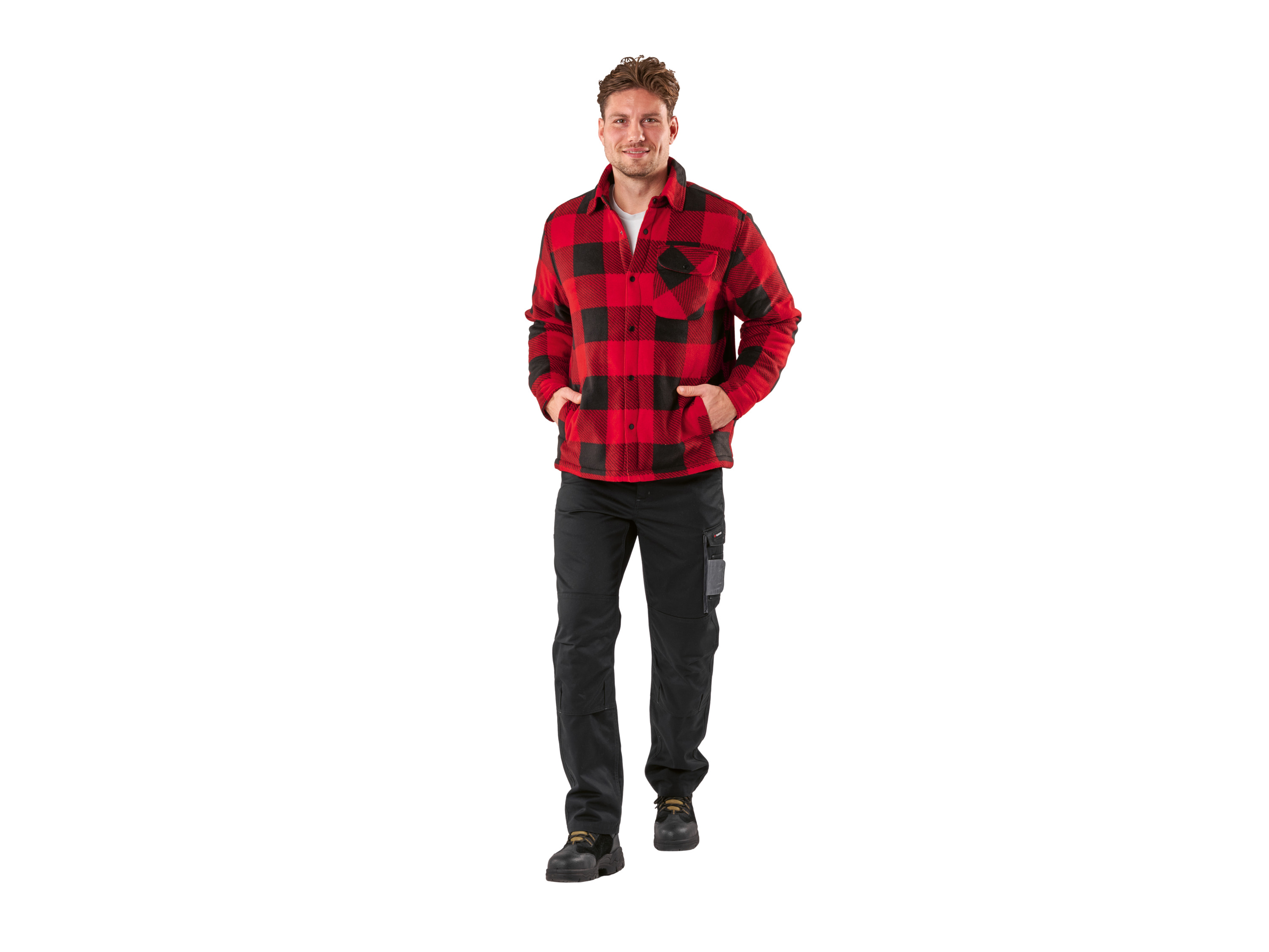 PARKSIDE® Herren Overshirt (Rot, S (44/46)) Bild 2