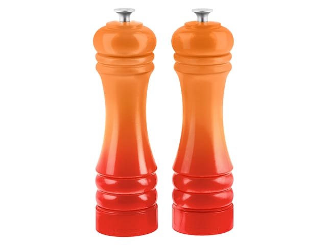 SILVERCREST® Salz- und Pfeffermühlen-Set (Orange)