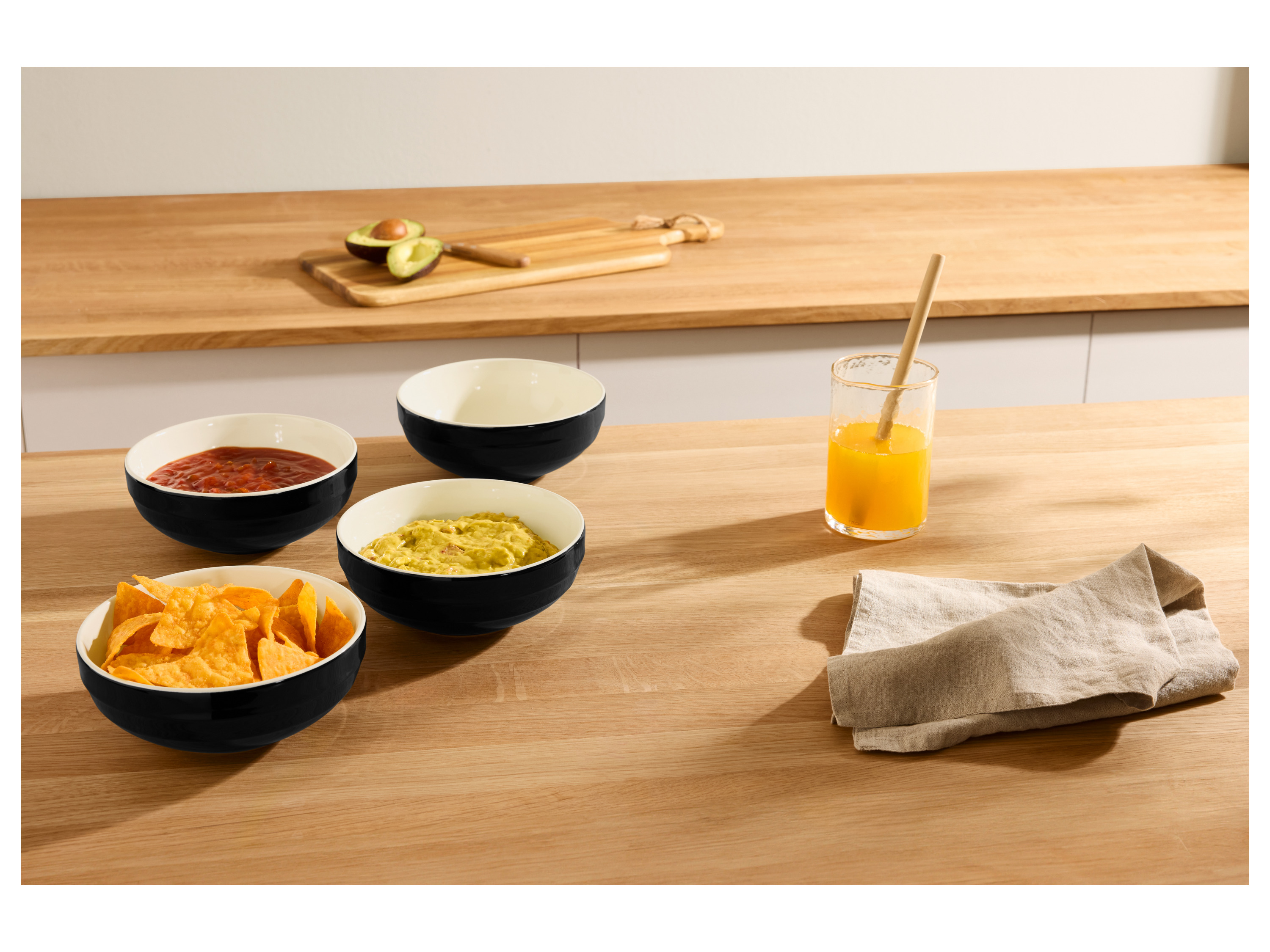 SILVERCREST® Servierschale / Snackschalen-Set (Snackschale 4er Set, Schwarz) Bild 2