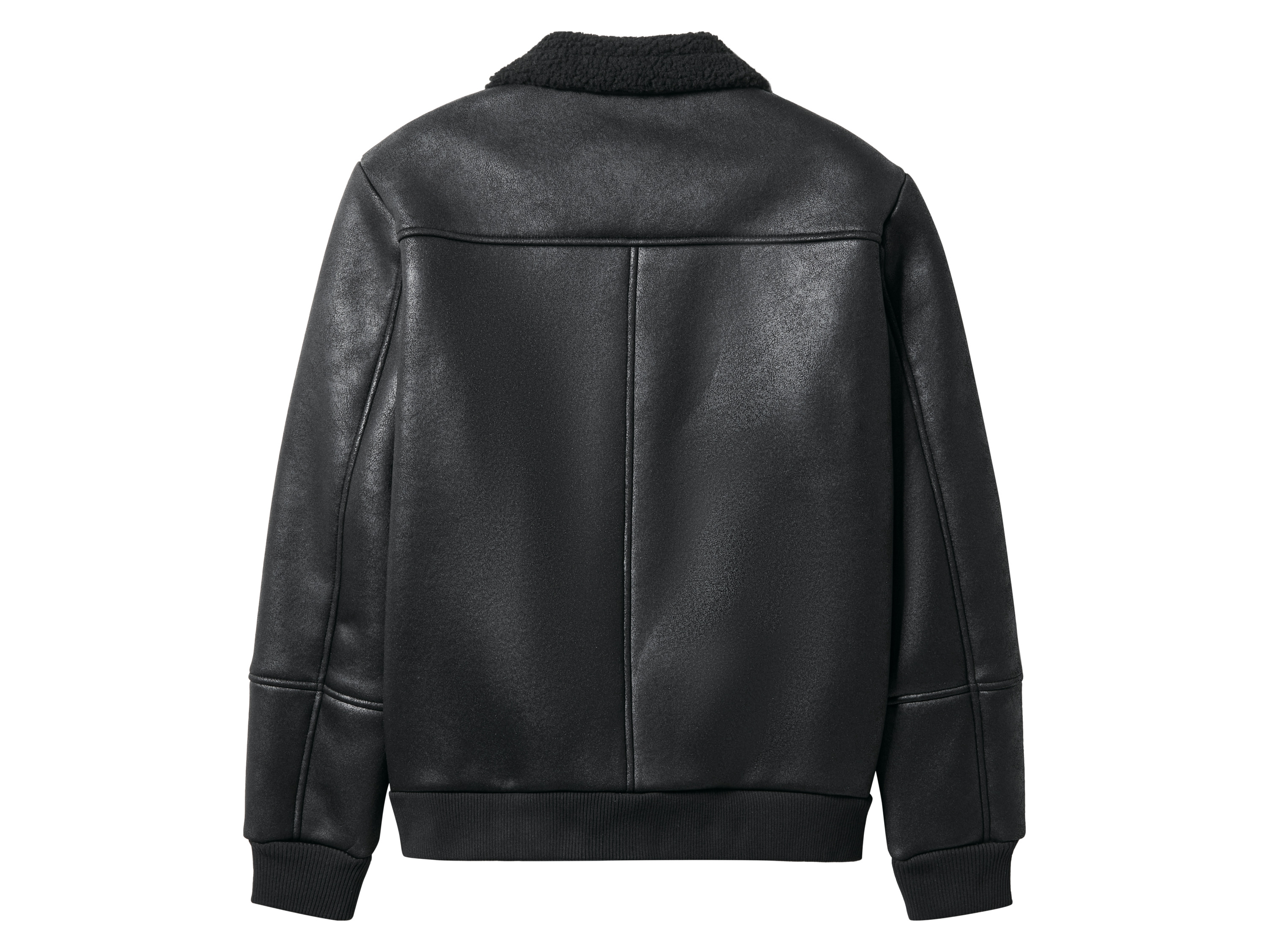 ESMARA MEN Herren Bikerjacke (Schwarz, XL (56/58)) Bild 3