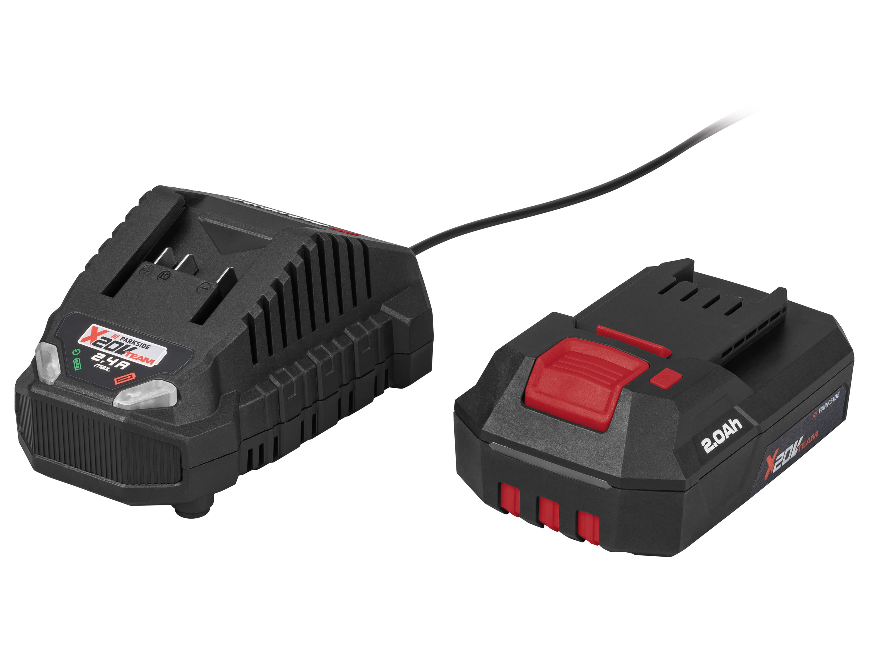 PARKSIDE® 20 V Akku-Bohrschrauber Starterset »PABS 20-Li I9 «, mit Akku und Ladegerät