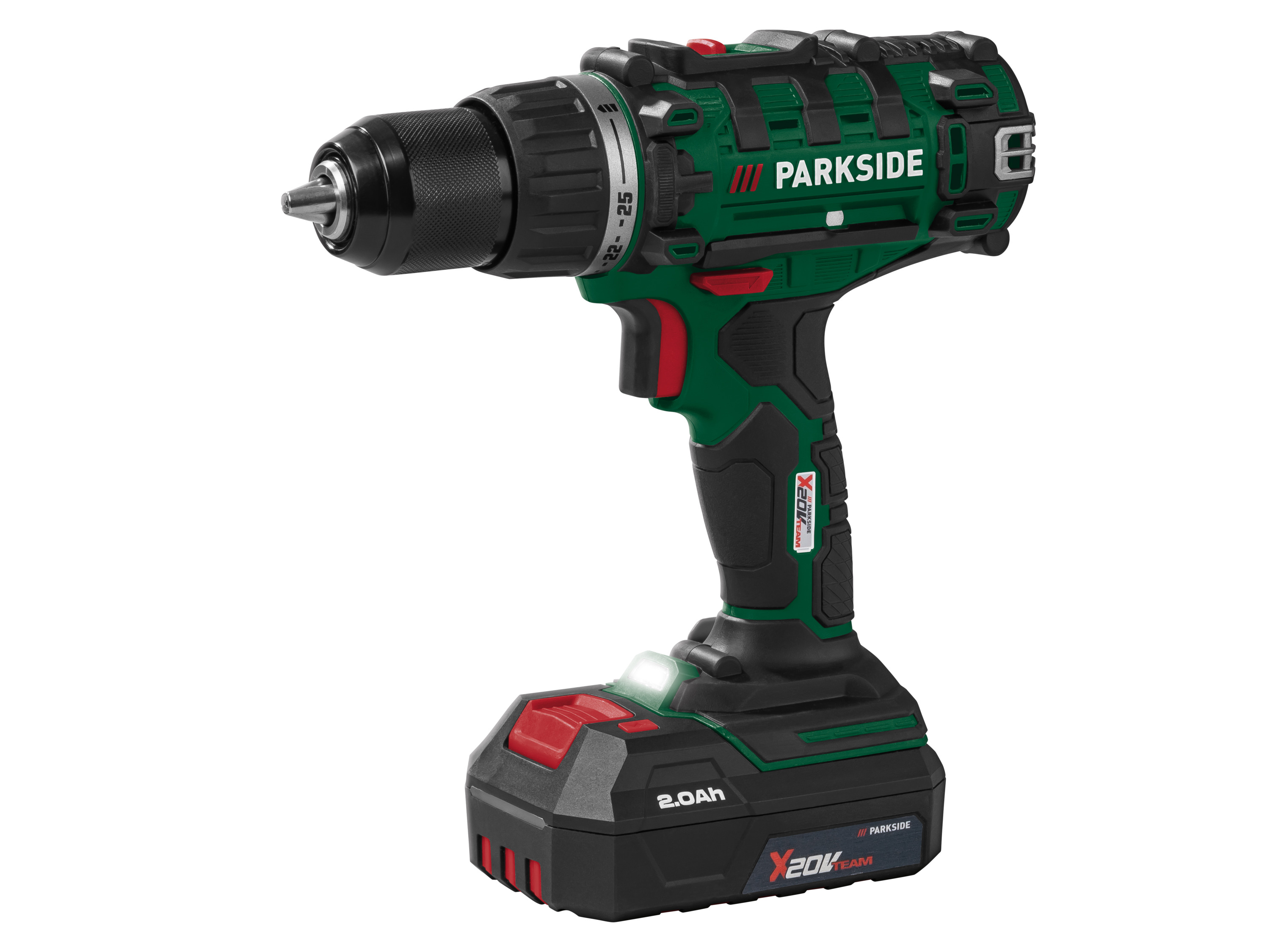 PARKSIDE® 20 V Akku-Bohrschrauber Starterset »PABS 20-Li I9 «, mit Akku und Ladegerät Bild 3