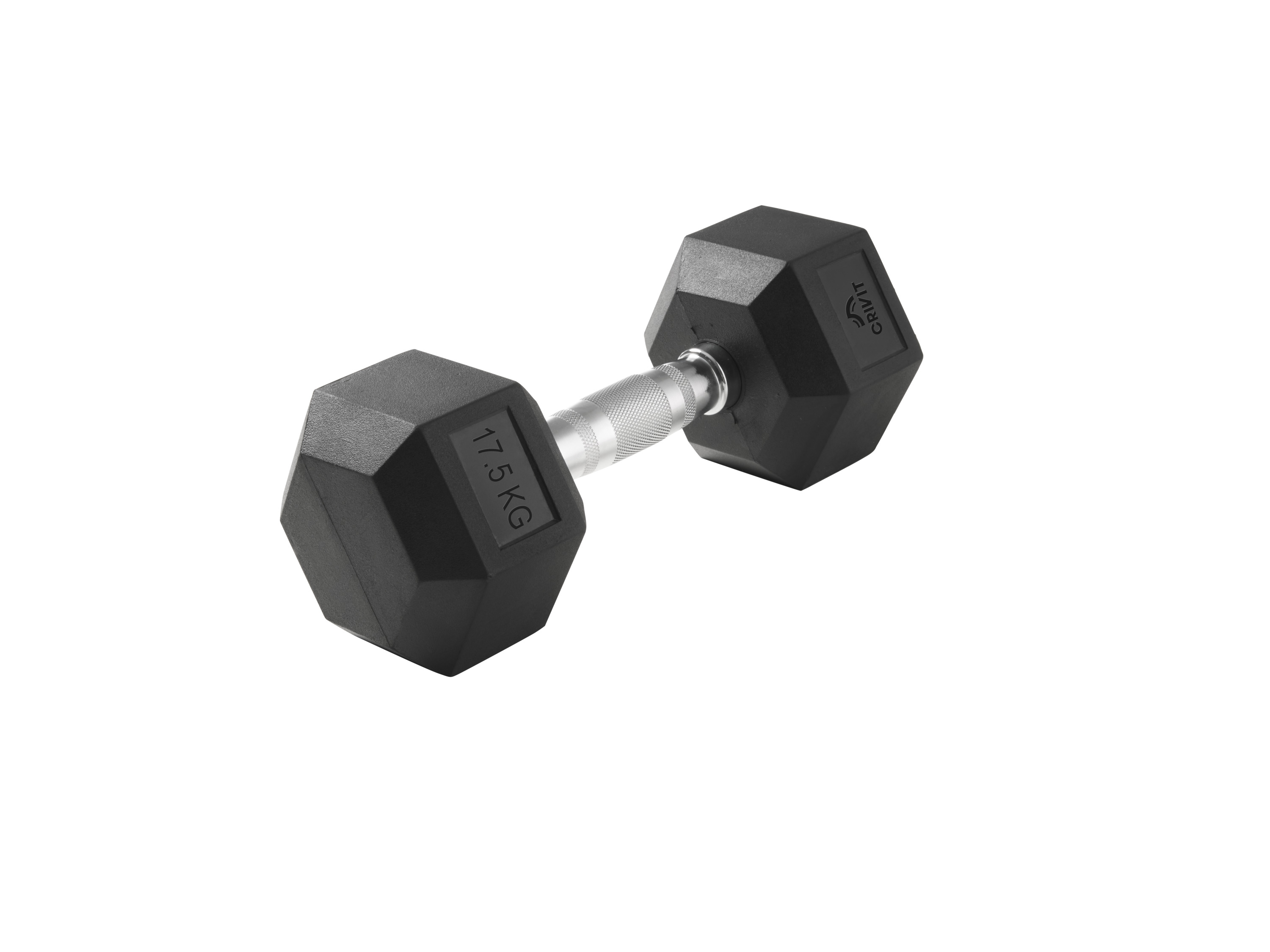 CRIVIT Hexagon-Kurzhantel, 17,5 kg Bild 2