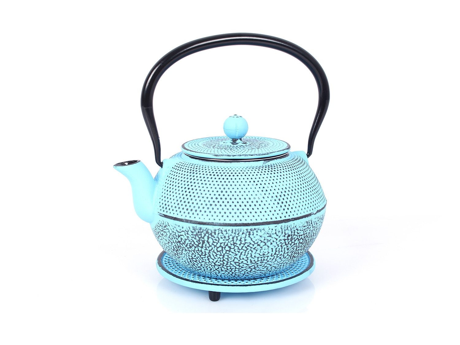 ECHTWERK Teeservice aus Gusseisen (Hellblau, 1,1L) Bild 2