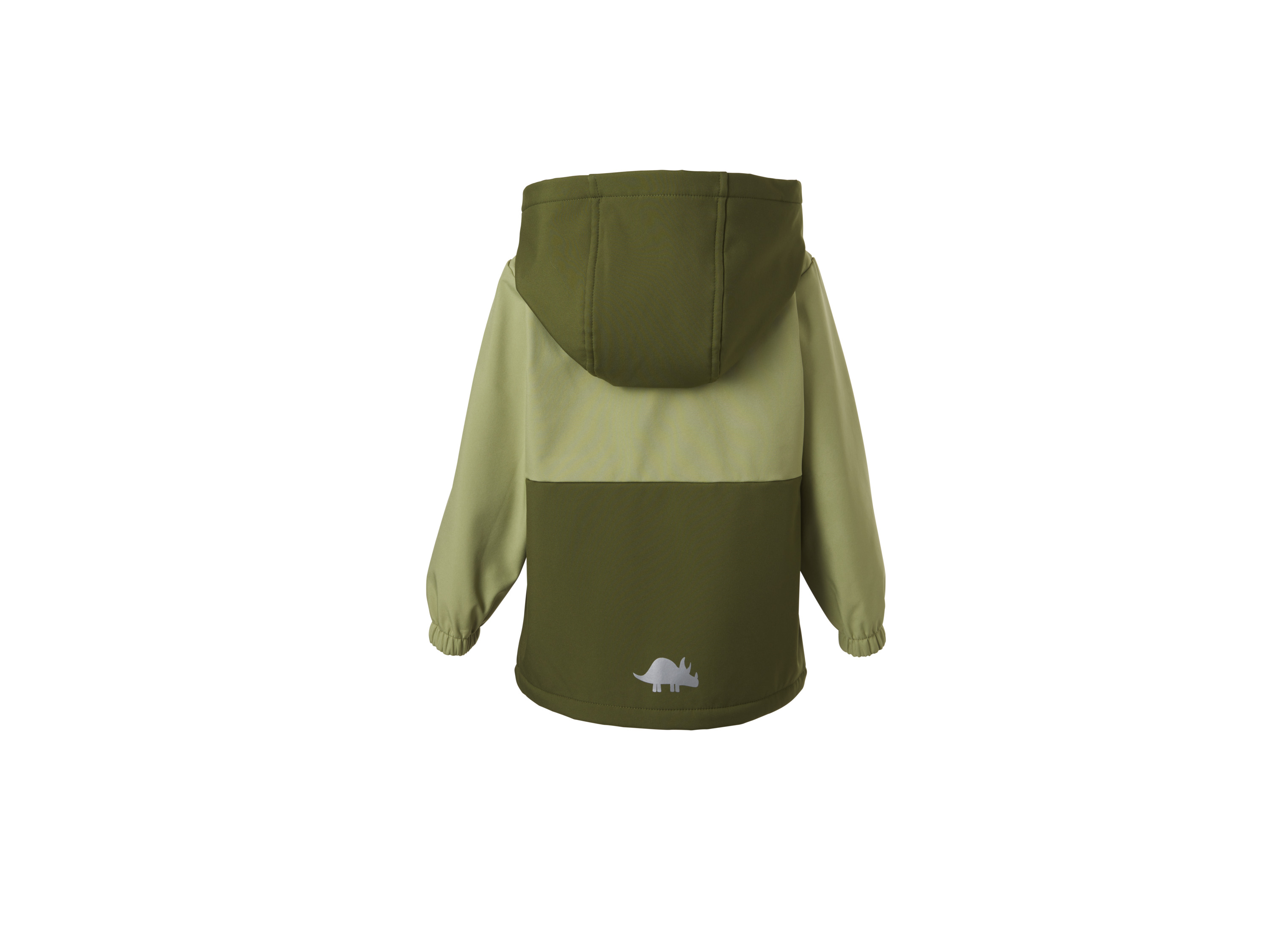 LUPILU® Kinder Softshelljacke mit Farbwechsel bei Regen (grün, 110/116) Bild 4