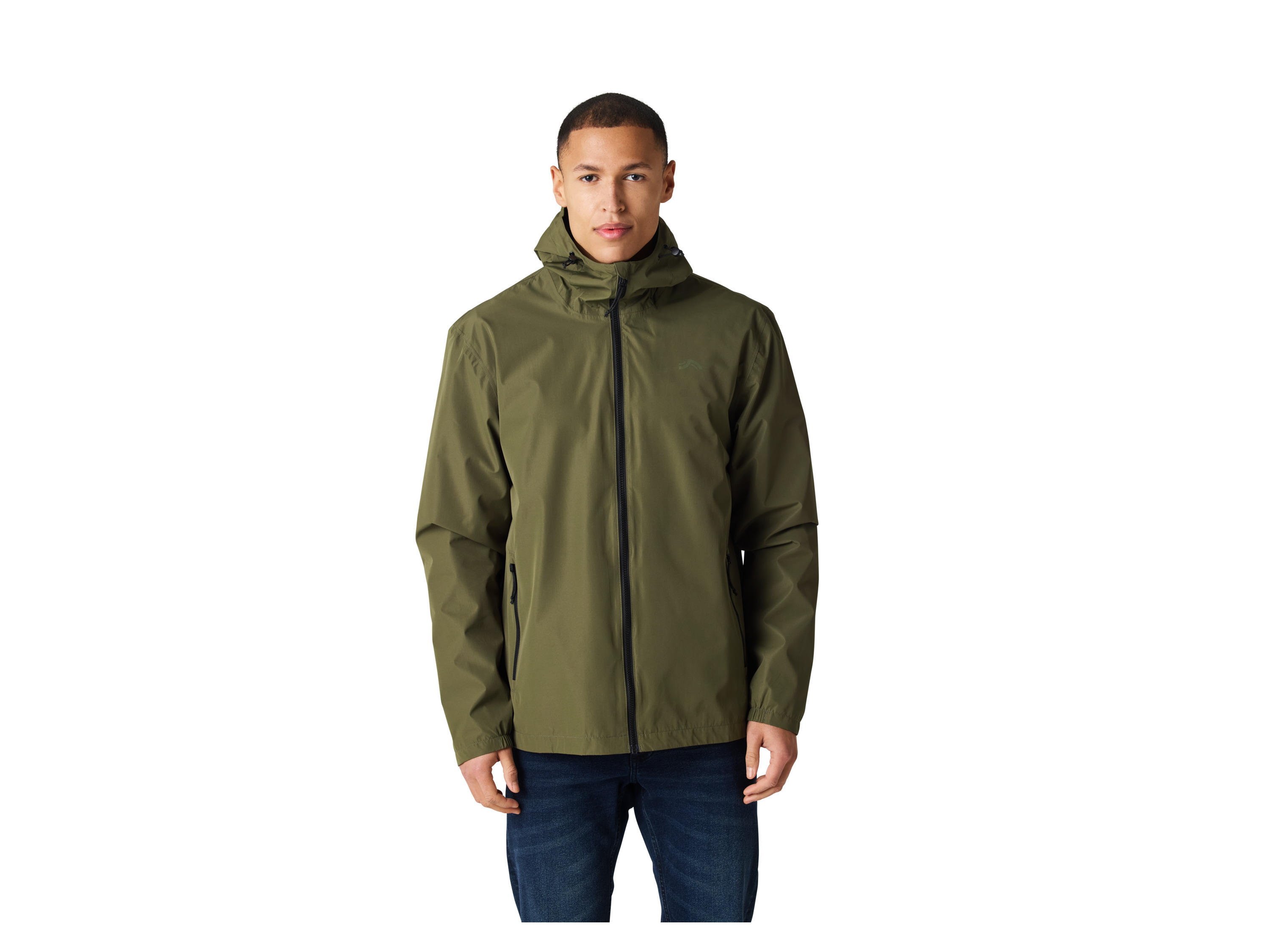 CRIVIT Herren Regenjacke (grün, L (52/54)) Bild 2
