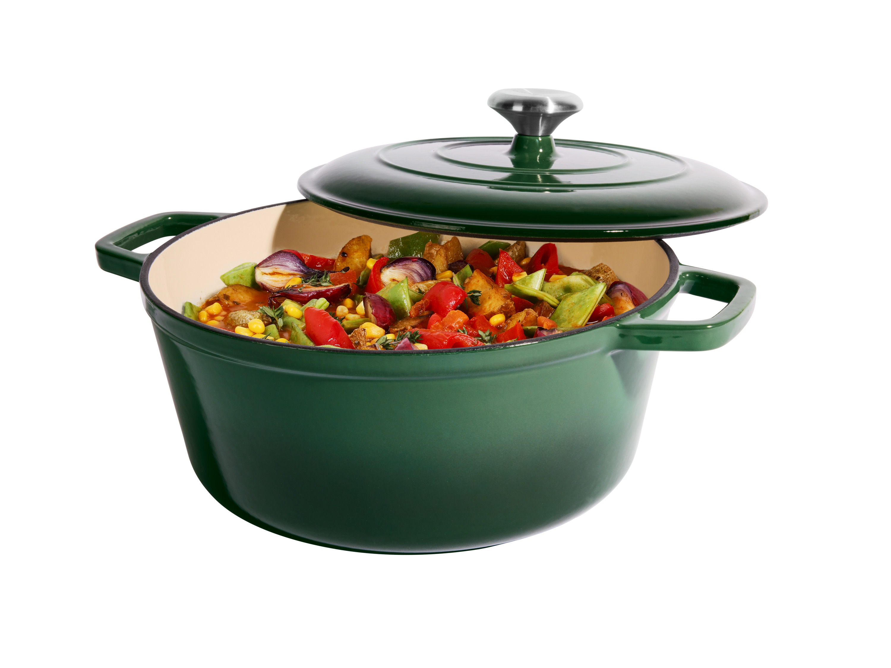 SILVERCREST® Premium Gusseisentopf (grün) Bild 4